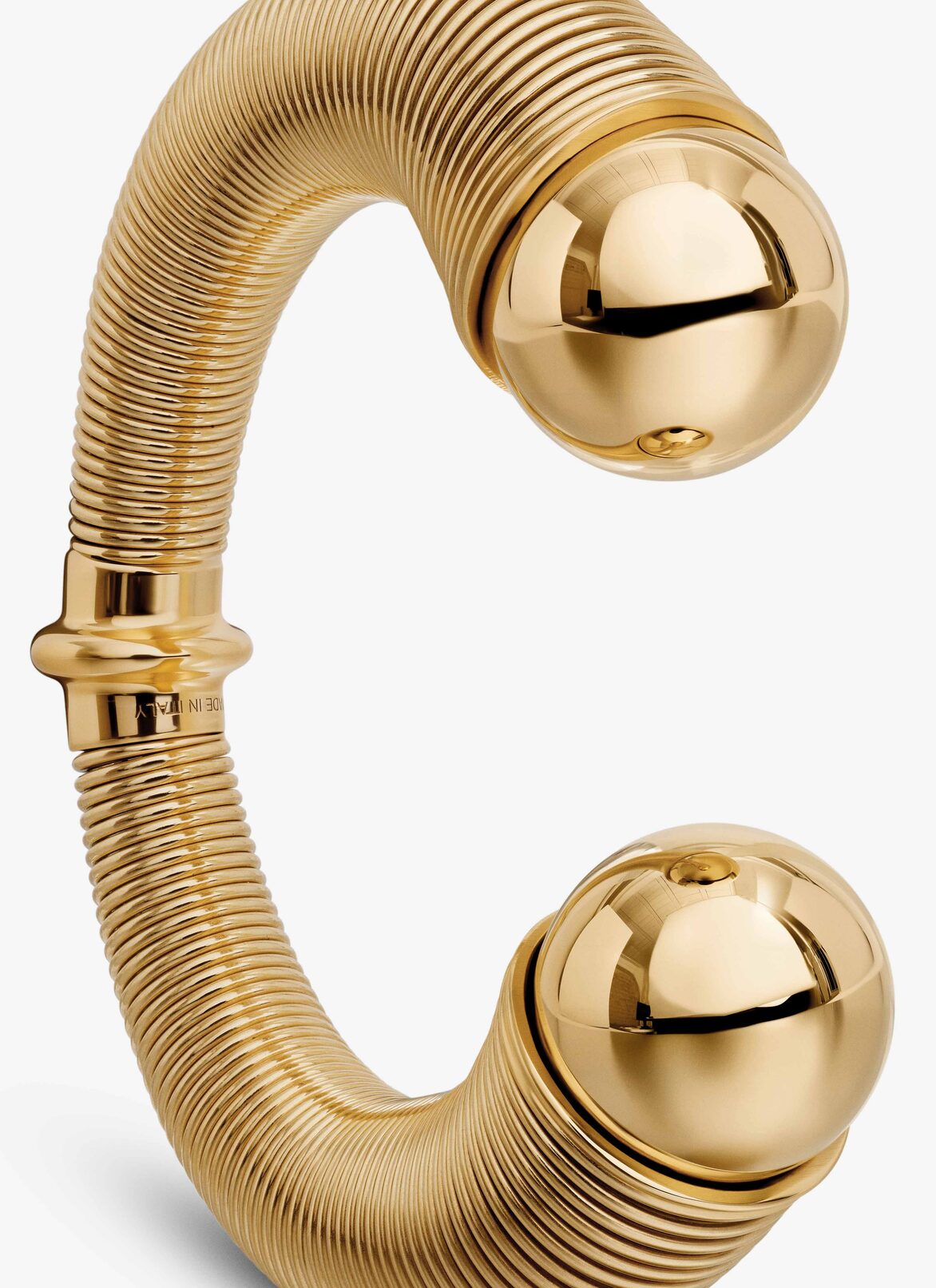 SPIRAL CUFF ALAÏA GOLD SPIRAL CUFF
